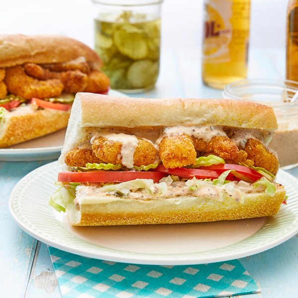 Shrimp po' boys