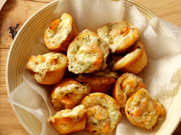 Shrimp puffs