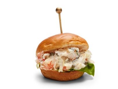 Shrimp rémoulade sliders