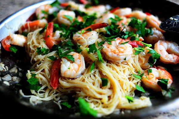Shrimp scampi