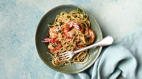Shrimp scampi