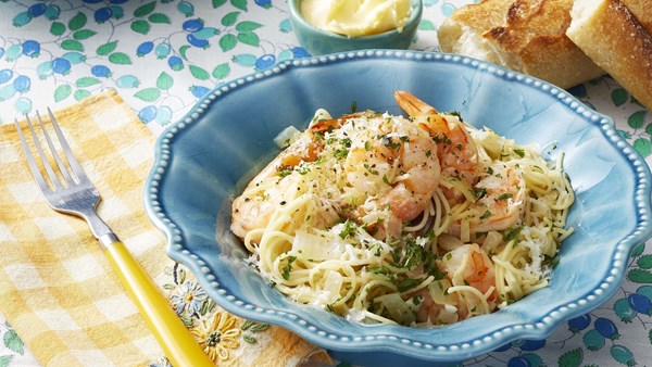 Shrimp scampi