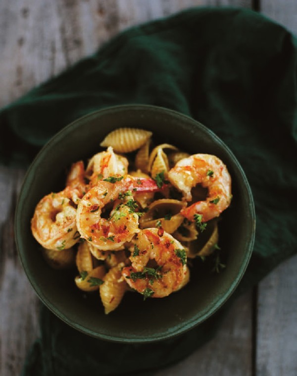 Shrimp scampi