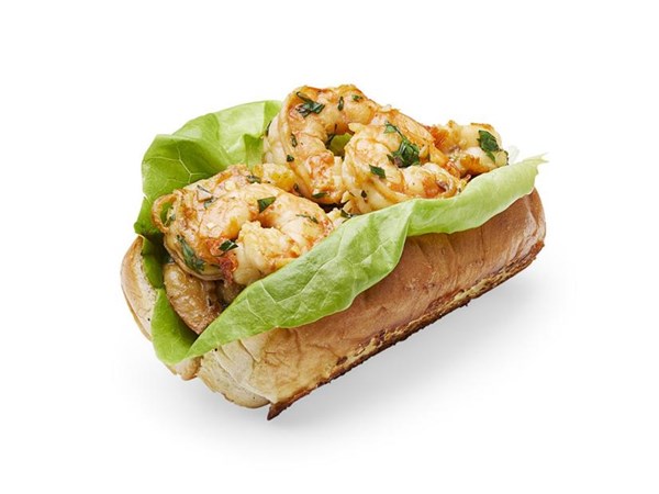 Shrimp scampi rolls