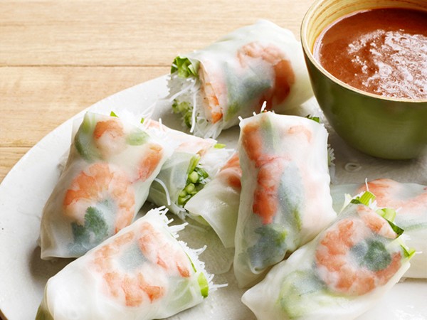 Shrimp summer rolls