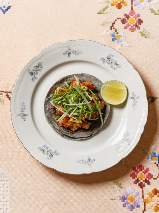 Shrimp tacos (Tacos de camarón)