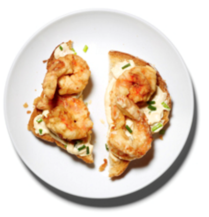 Shrimp toast