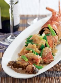 Shrimp with lobster sauce