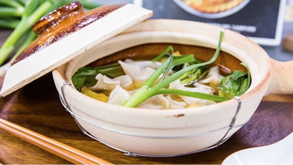 Shrimp wonton soup