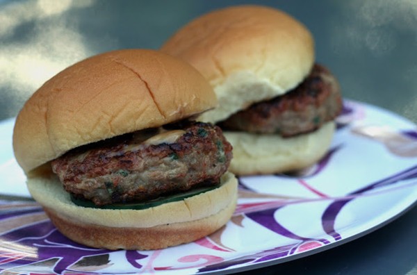 Shu mei sliders with hoisin mayo