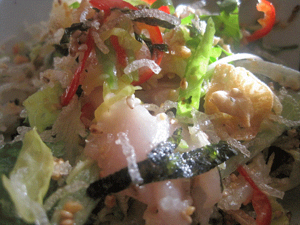 Shunde raw fish appetizer (Shùndé yúshēng / 順德魚生)