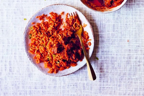 Shwen shwen jollof rice