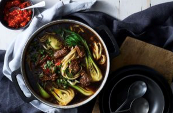 Sichuan beef soup