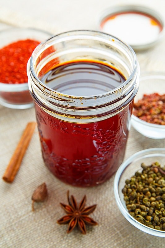 Sichuan chili oil