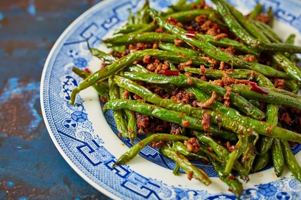  Sichuan green beans