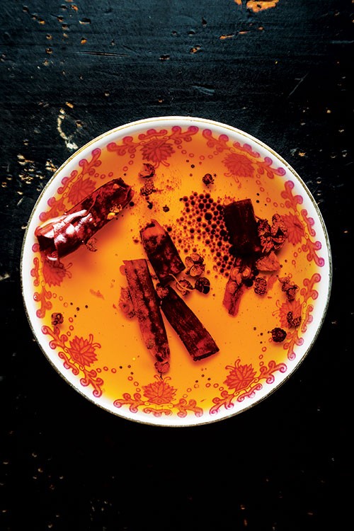 Sichuan red chile oil (Hong you)
