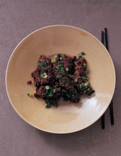 Sichuan-style steamed beef