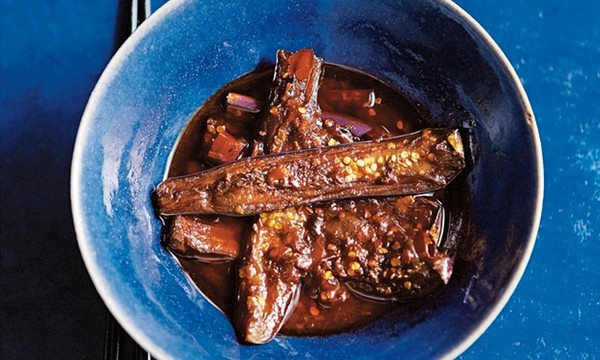 Sichuanese aubergines