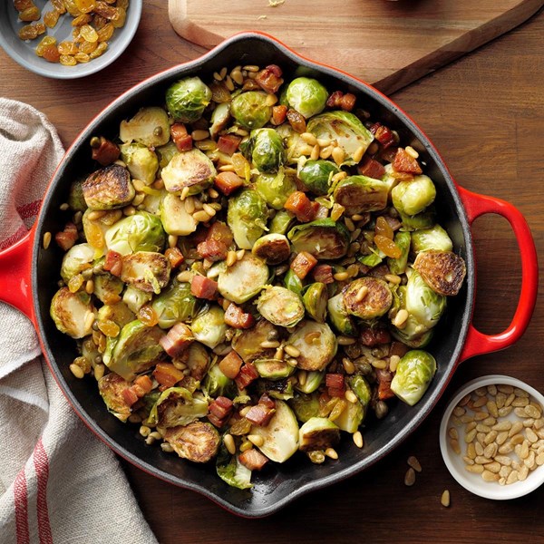 Sicilian Brussels sprouts