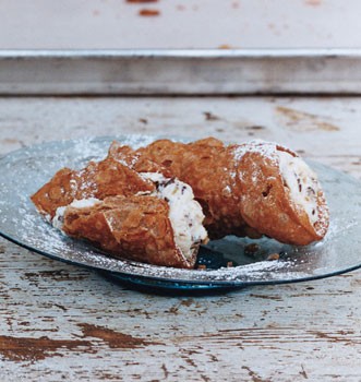 Sicilian cannoli