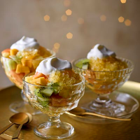 Sicilian clementine granita