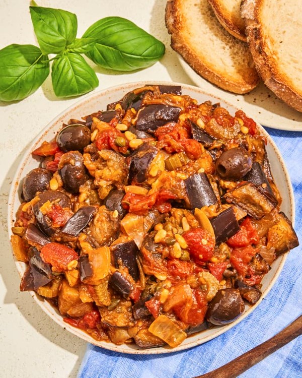 Sicilian eggplant caponata