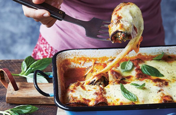 Sicilian eggplant rolls