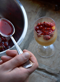 Sicilian lemon pudding