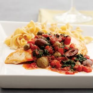 Sicilian olive chicken