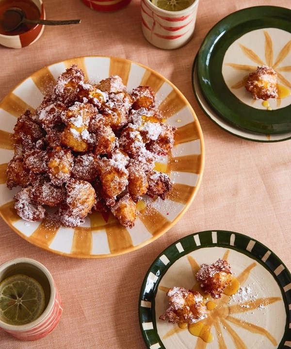 Sicilian orange-infused rice fritters (Crispelle di riso)