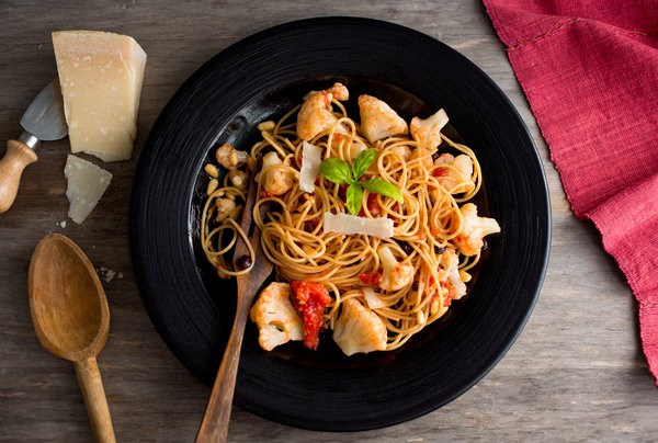 Sicilian pasta with cauliflower