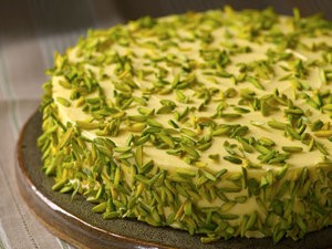 Sicilian pistachio cake