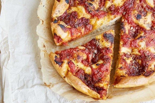 Sicilian pizza