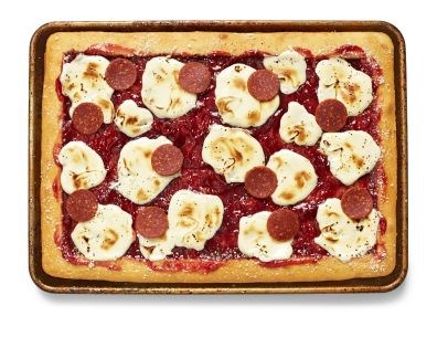 Sicilian pizza cake