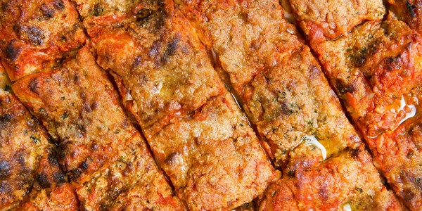 Sicilian pizza (Sfincione)