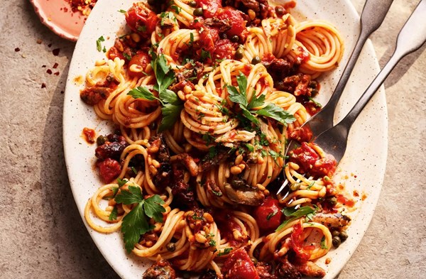 Sicilian sardine pasta