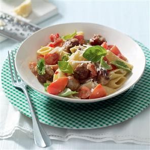 Sicilian sausage pasta