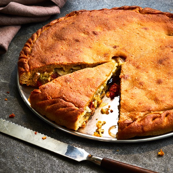 Sicilian scacciata