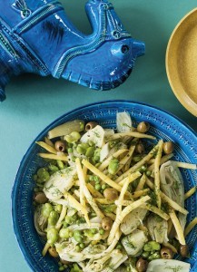Sicilian spring vegetable medley