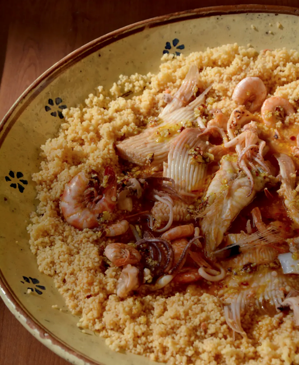 Sicilian-style couscous with fish (Cuscusù con pesce)