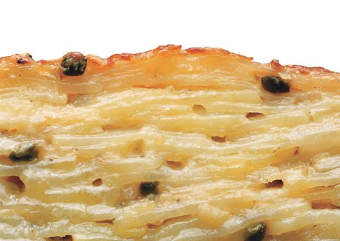 Sicilian-style potato gratin