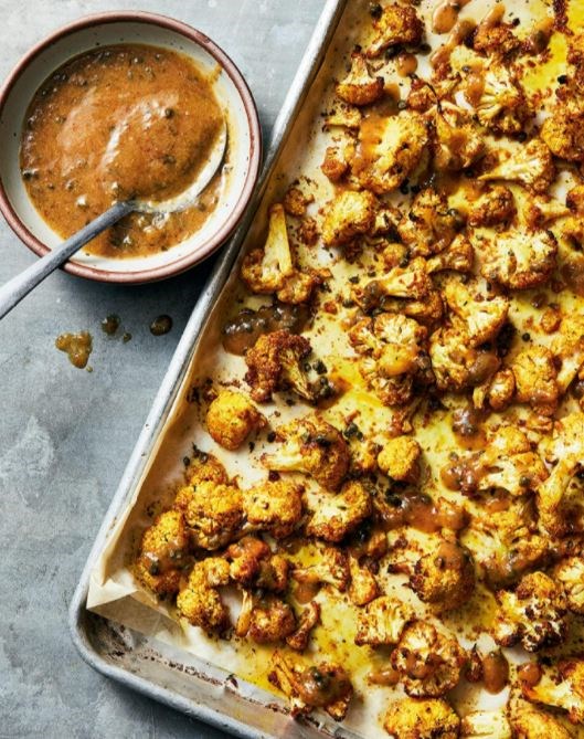 Sicilian-style roasted cauliflower