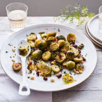 Sicilian-style roasted sprouts 