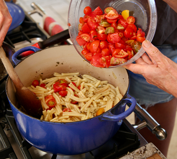 Sicilian tomato pasta