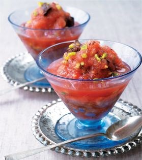 Sicilian watermelon ice (Gelato di cocomero)