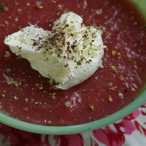 Sicilian watermelon pudding (Gelo di melone)