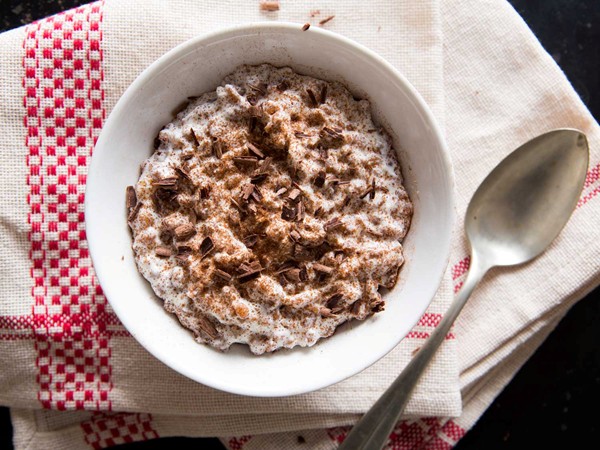 Sicilian wheatberry and ricotta porridge (Cuccia)
