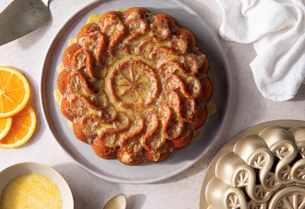 Sicilian whole orange cake