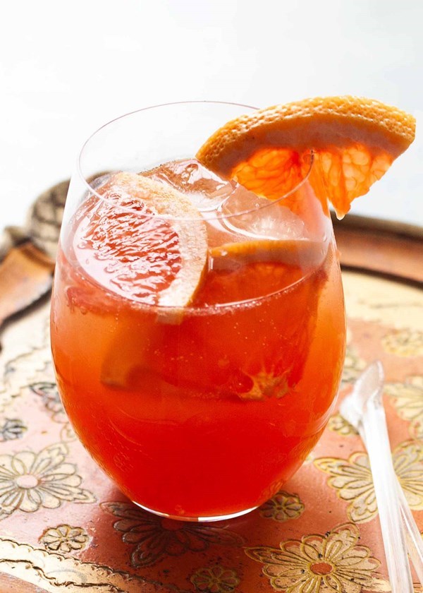 Side porch sangria