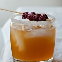 Sidecars with dried cherries